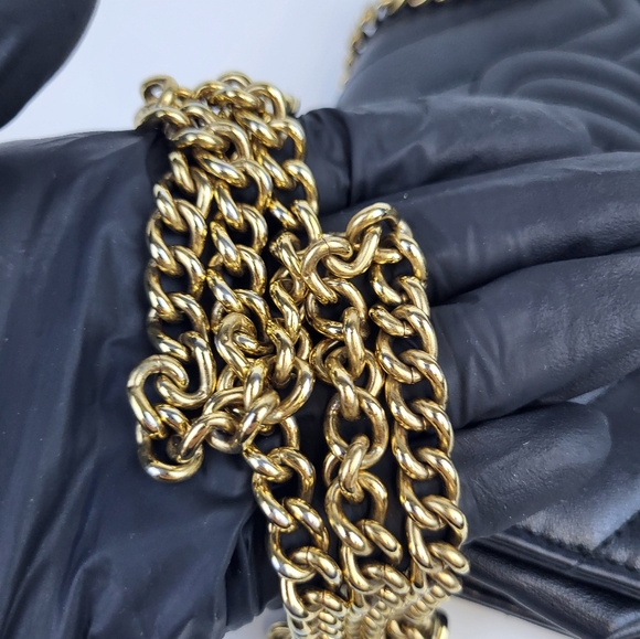 Gucci GG Marmont Chain Wallet Matelasse Leather - Picture 4 of 12